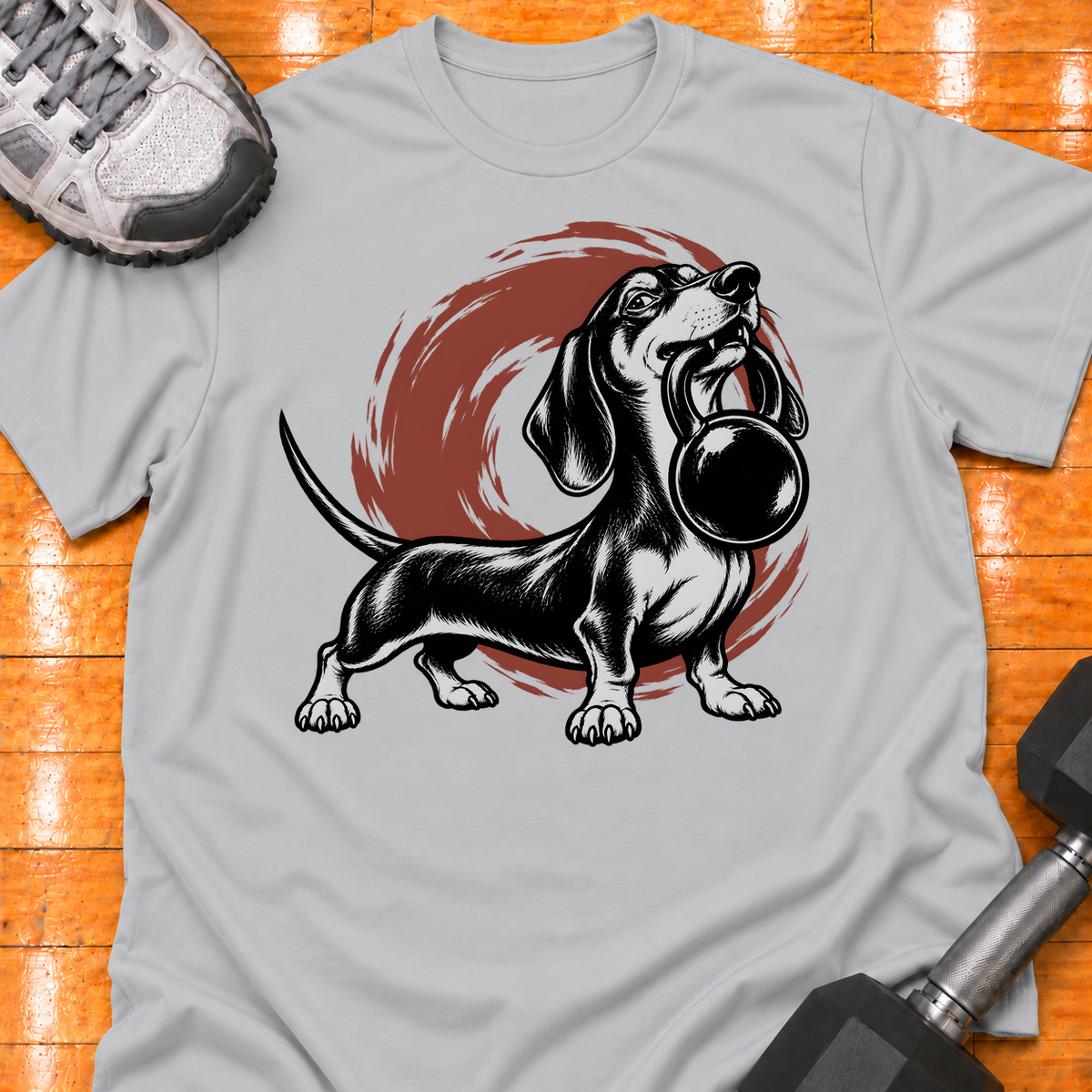 Dachshund kettlebell - Sport Grey - HMTC approved v02 template mockup v05