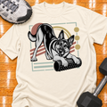 German Shepherd nubby foam roller - Natural - HMTC approved v02 template mockup v05