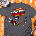 HIGH MILEAGE TRAINING CLUB RULE #44 I NEED SOME SPACE - Charcoal - HMTC approved v02 template mockup v05