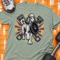 Poodle large weight plate - Sage - HMTC approved v02 template mockup v05